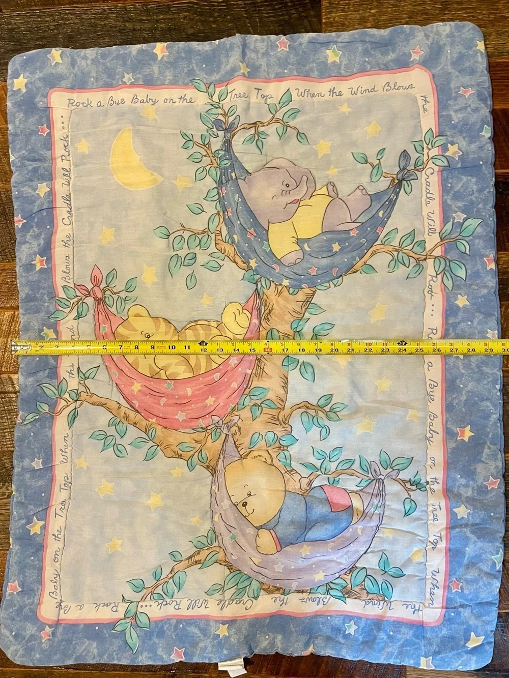 1990s Cuddle Me Nursery Baby Blanket by Noel Joanna, Inc.